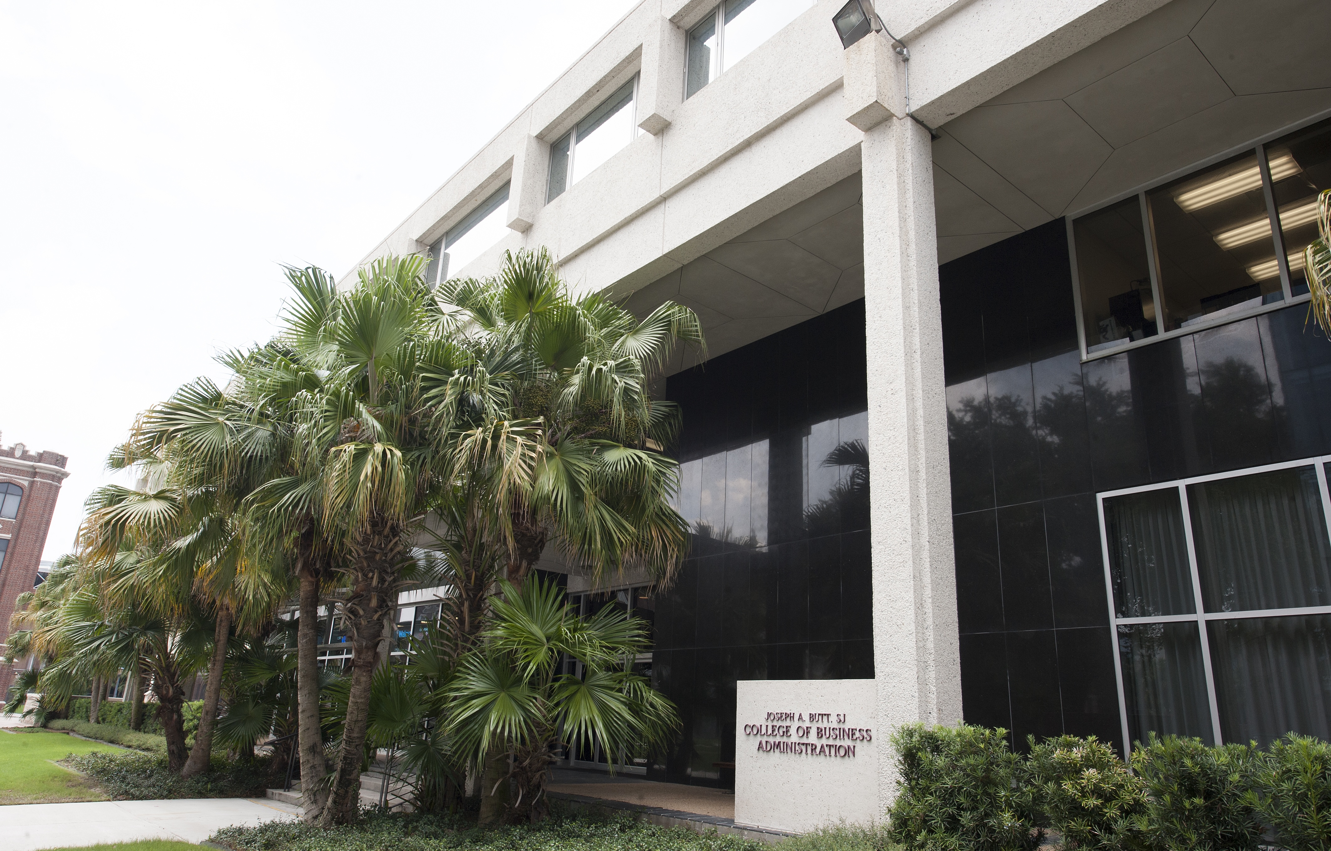 An exterior shot of Miller Hall