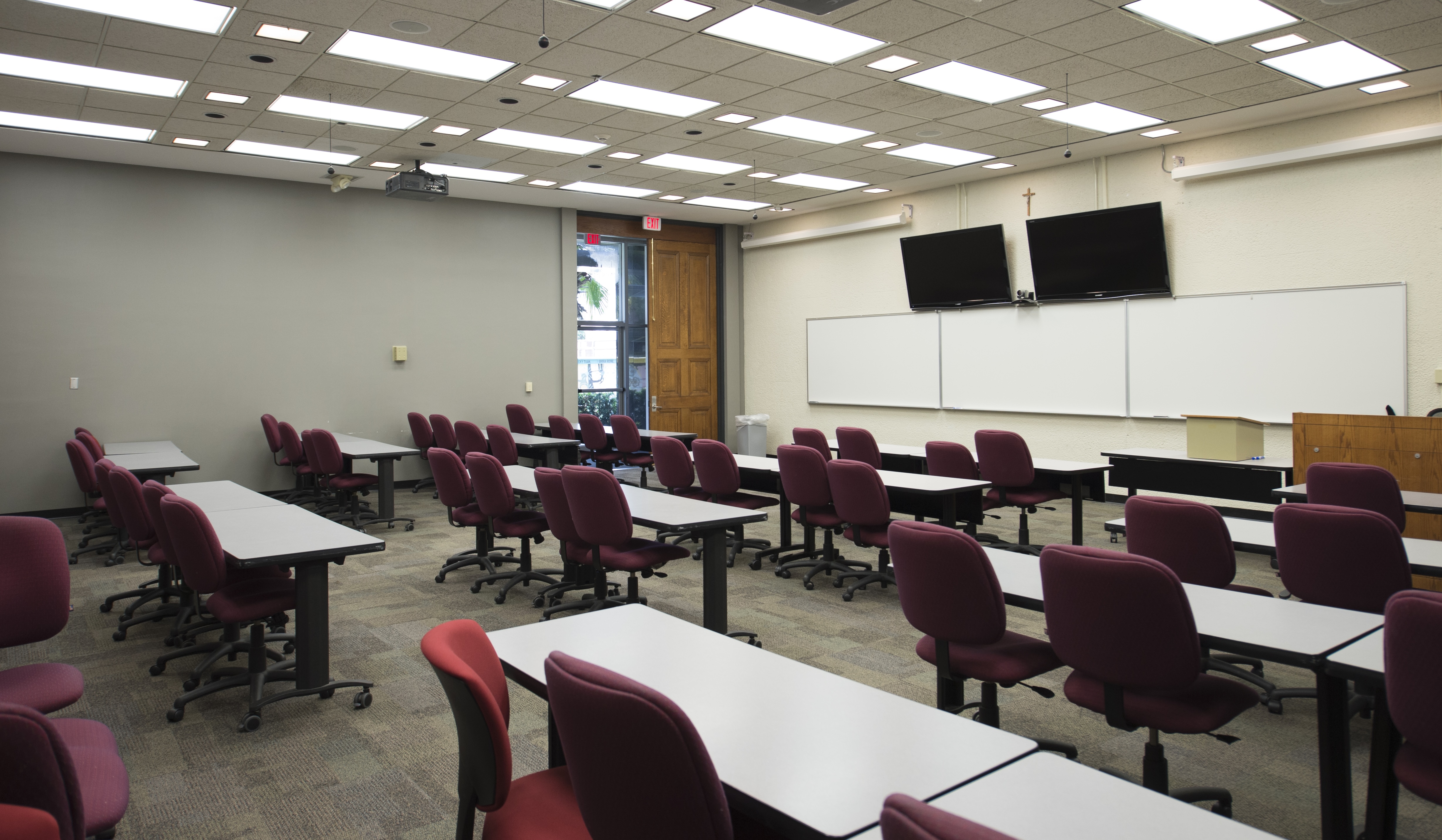A view of Miller Hall, Room 112